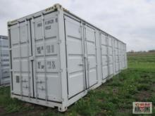 2023 40' Cargo Shipping Container 4?92" Double Doors On The Side And Rear Doors, One Trip Use