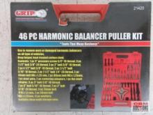 Grip 21420 46pc Harmonic Balancer Puller Kit w/ Molded Storage Case