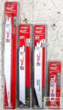 Milwaukee 48-00-5185 4" Sawzall Blade 24 TPI Thin Kerf Milwaukee 48-00-5706 9" Sawzall Blade 7/11