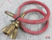 Good Year 3/8" Air Hose w/ 3 Way Brass Air Splitter