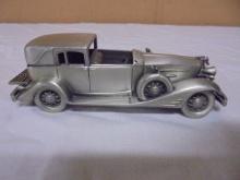 Danbury Mint Pewter 1933 V-16 Cadillac Town Car