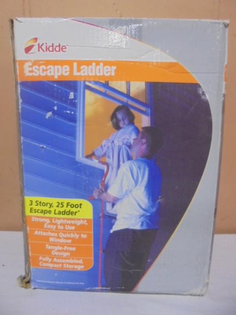 Kidde 3 Story 25ft Escape Ladder