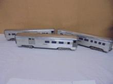 Set of 3 American Model Toys Inc USA Metal New York Central Train Cars