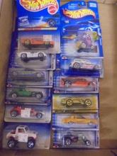 Group of 12 Hotwheels Vehicles