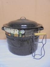 21.5qt Graniteware Cold Pack Canner