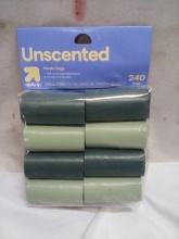 Unscented Up&Up Waste Bags Qty 240 16 Rolls.