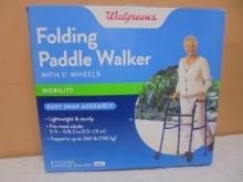 Walgreen's Folding Paddle Walker