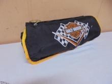 Harley -Davidson Roll Up Travel Picnic Blanket