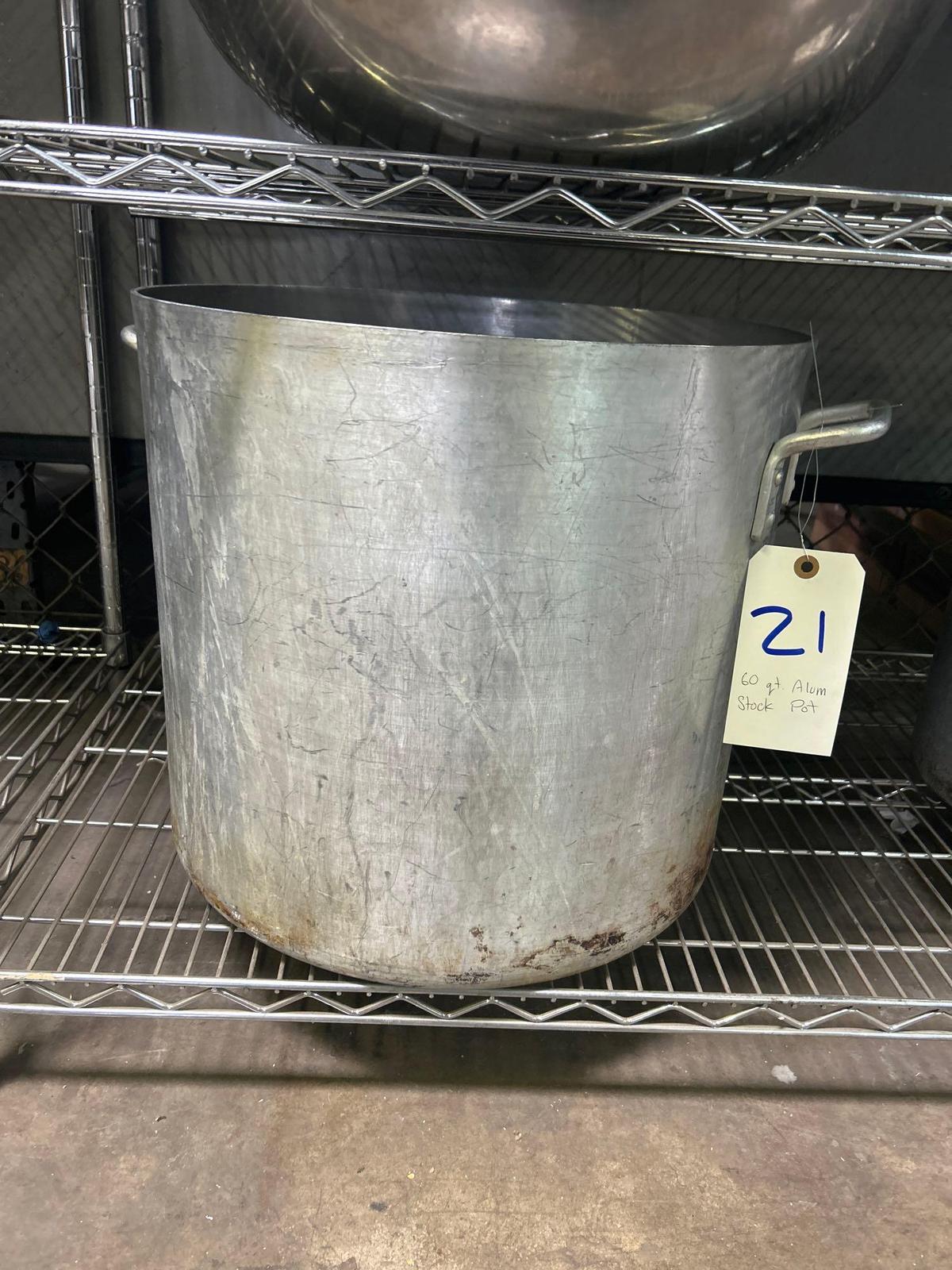 60 qt. Aluminum Stock Pot