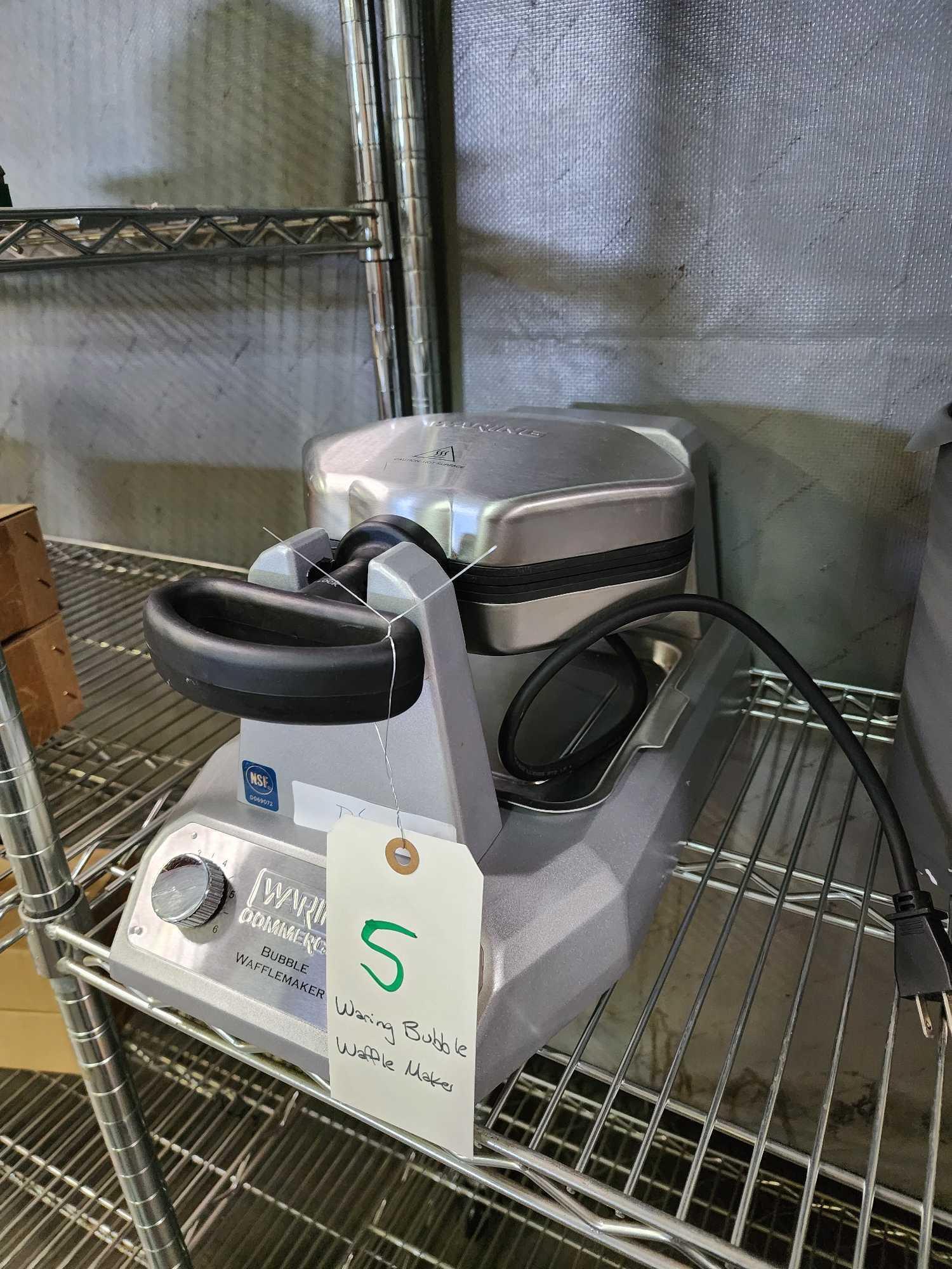 Never Used - Waring Bubble Waffle Maker