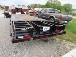 2018 CIRCLE W GOOSENECK FLATBED TRAILER 30FT W/ TITLE