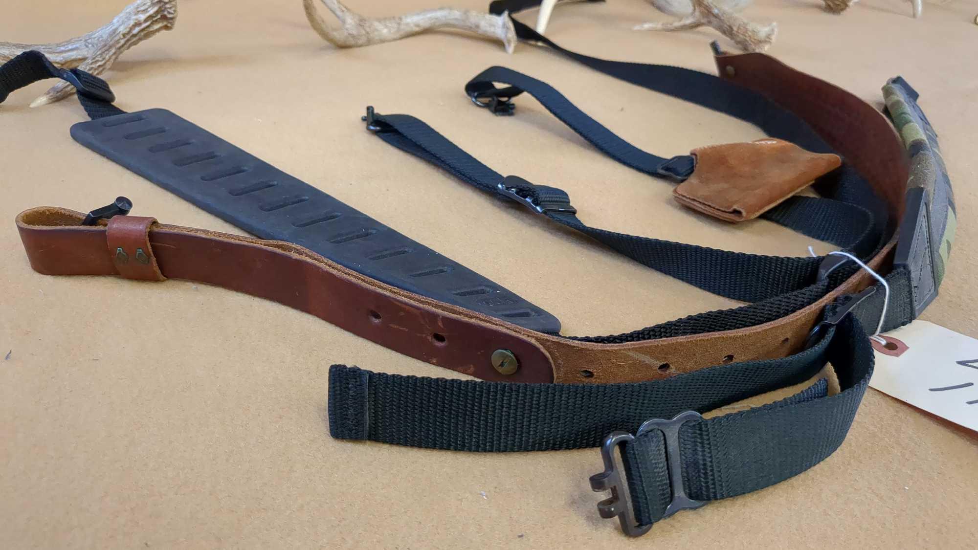 GUN SLINGS | SET OF 4 | HANDGUN LEATHER HOLSTER