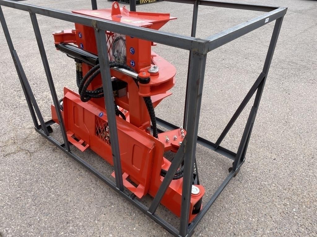 UNUSED Hydraulic Skid-Steer Tree Grapple / Shear