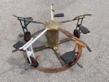 Antique Merry Go Round Tri-Cycle Wheel