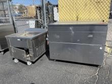 School Surplus - (2)pc Refrigerated Cooler