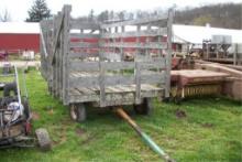 Wooden Hay Wagon