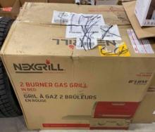 NEXGRILL 2-BURNER GAS GRILL IN RED