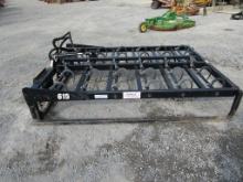 KUHNS 615 SKIDSTEER MOUNT BALE GRAPPLE