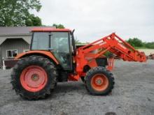 KUBOTA M105X TRACTOR W LOADER