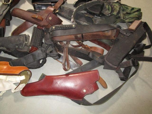 NO SHIPPING - LARGE lot of holsters