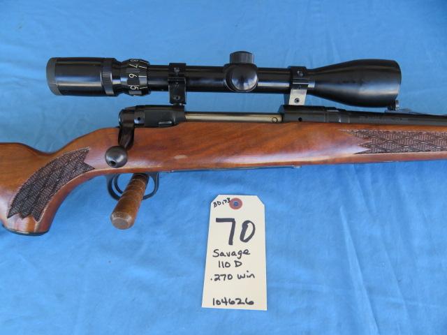 Savage 110D .270 Win - BD173