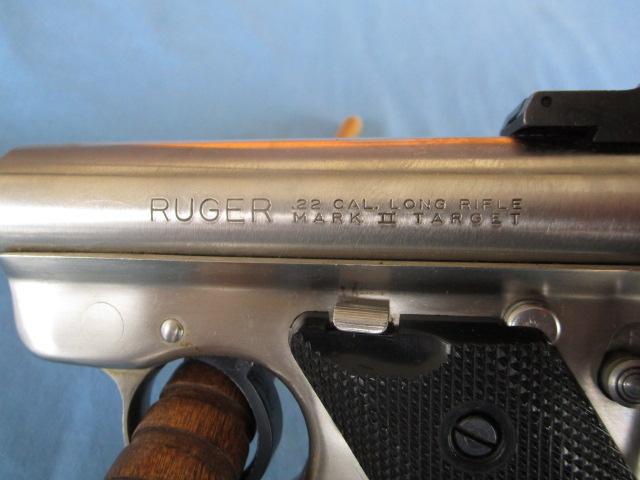 Ruger Mark II Stainless .22 LR  -BD191