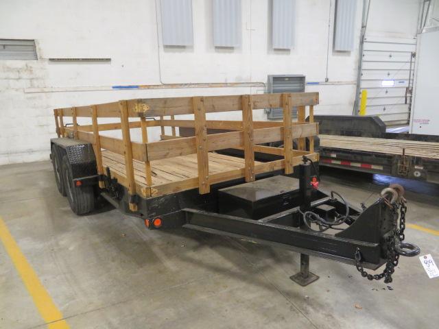 2003 CAM Superline 6.5'x16' Tilt Trailer