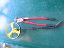 Bolt Cutters & Measuring wheel