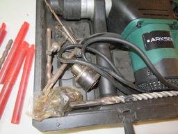 Arksen hammer drill w/bits