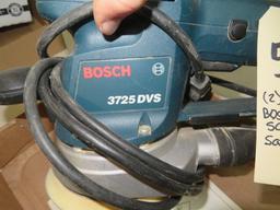 (2) Bosch Sanders, sanding discs