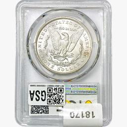 1882-CC Morgan Silver Dollar PCGS MS62