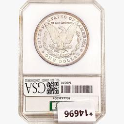 1878 Morgan Silver Dollar PCI MS61 REV 79 75% Whit