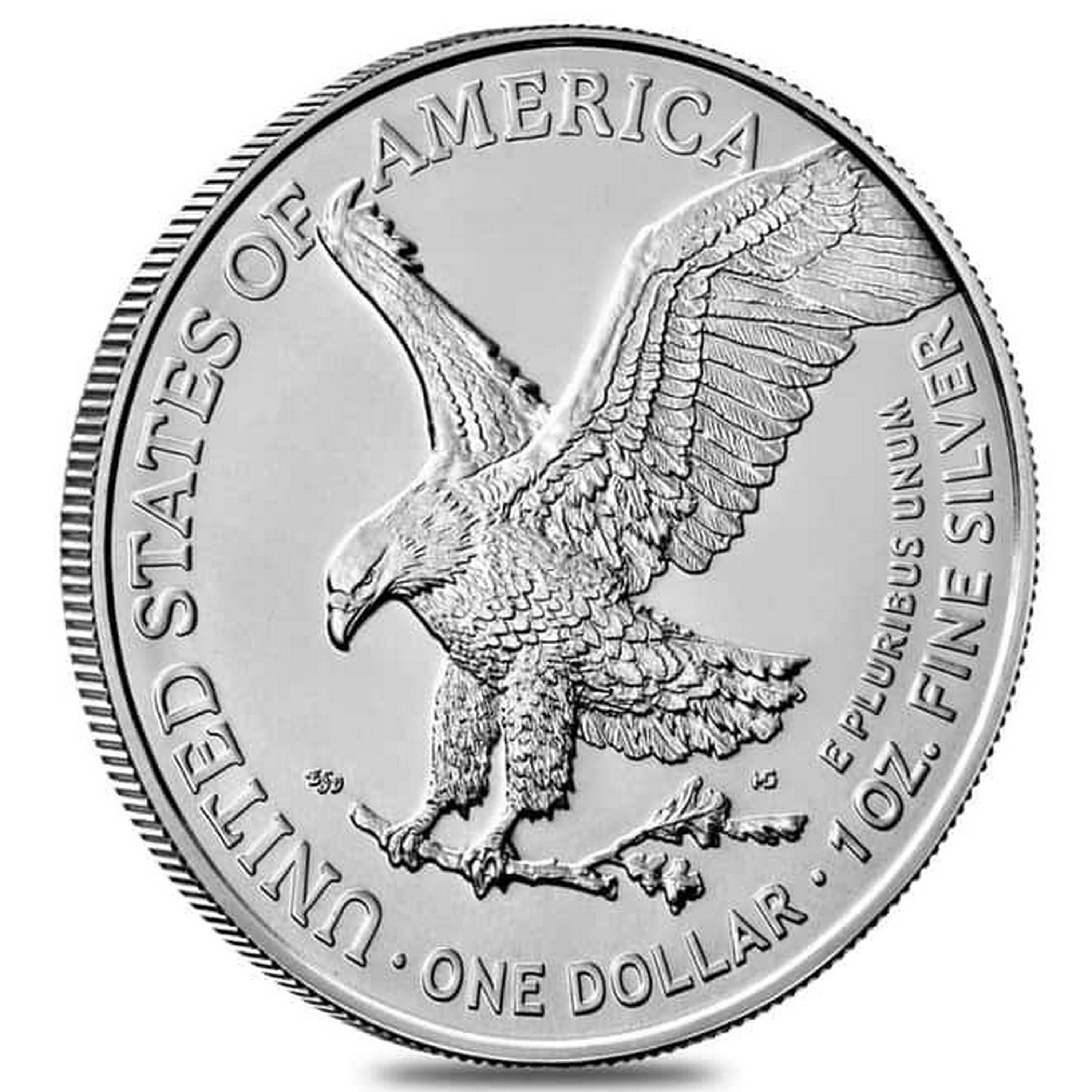 2024 AMERICAN SILVER EAGLE 20 COIN BU ROLL
