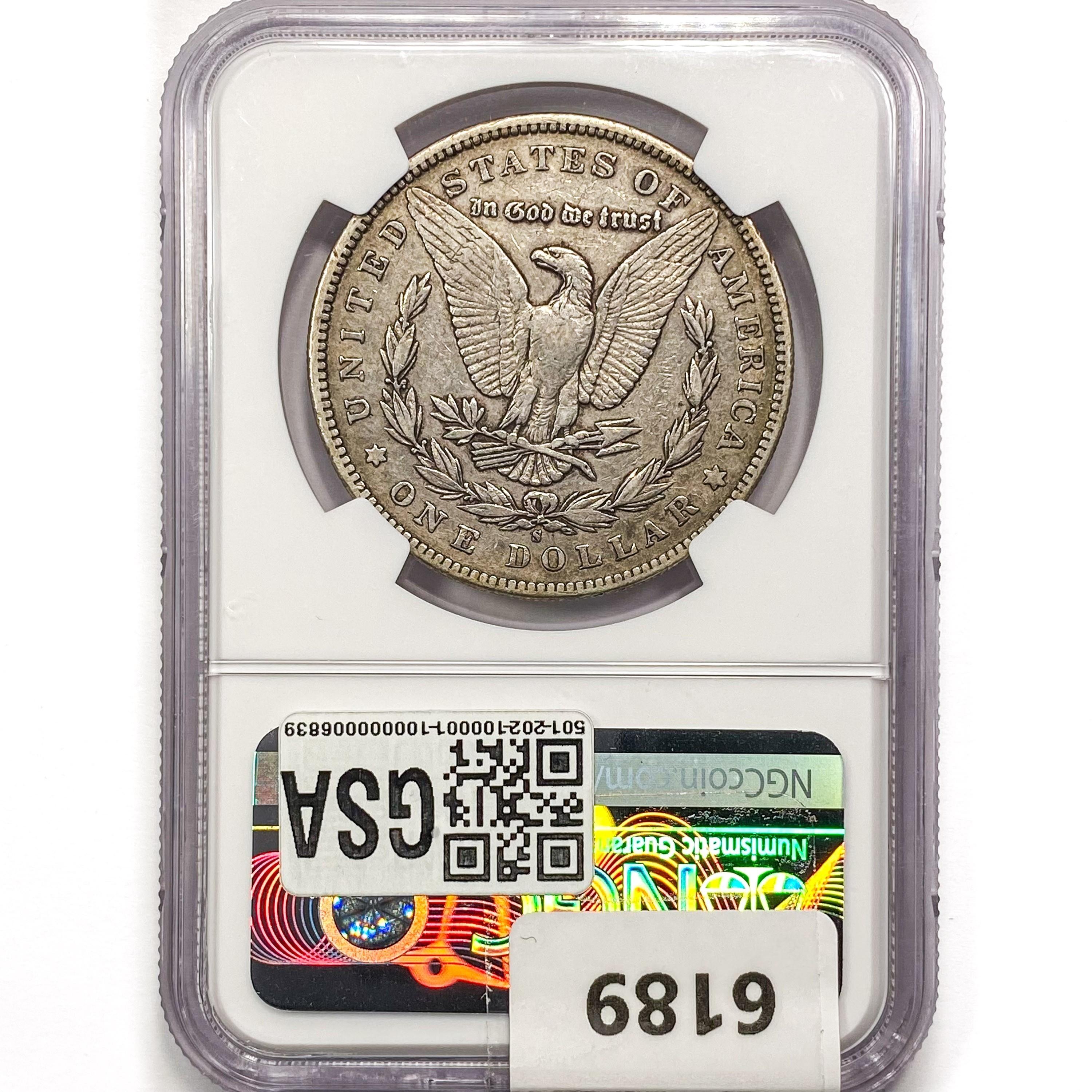 1896-S Morgan Silver Dollar NGC VF30