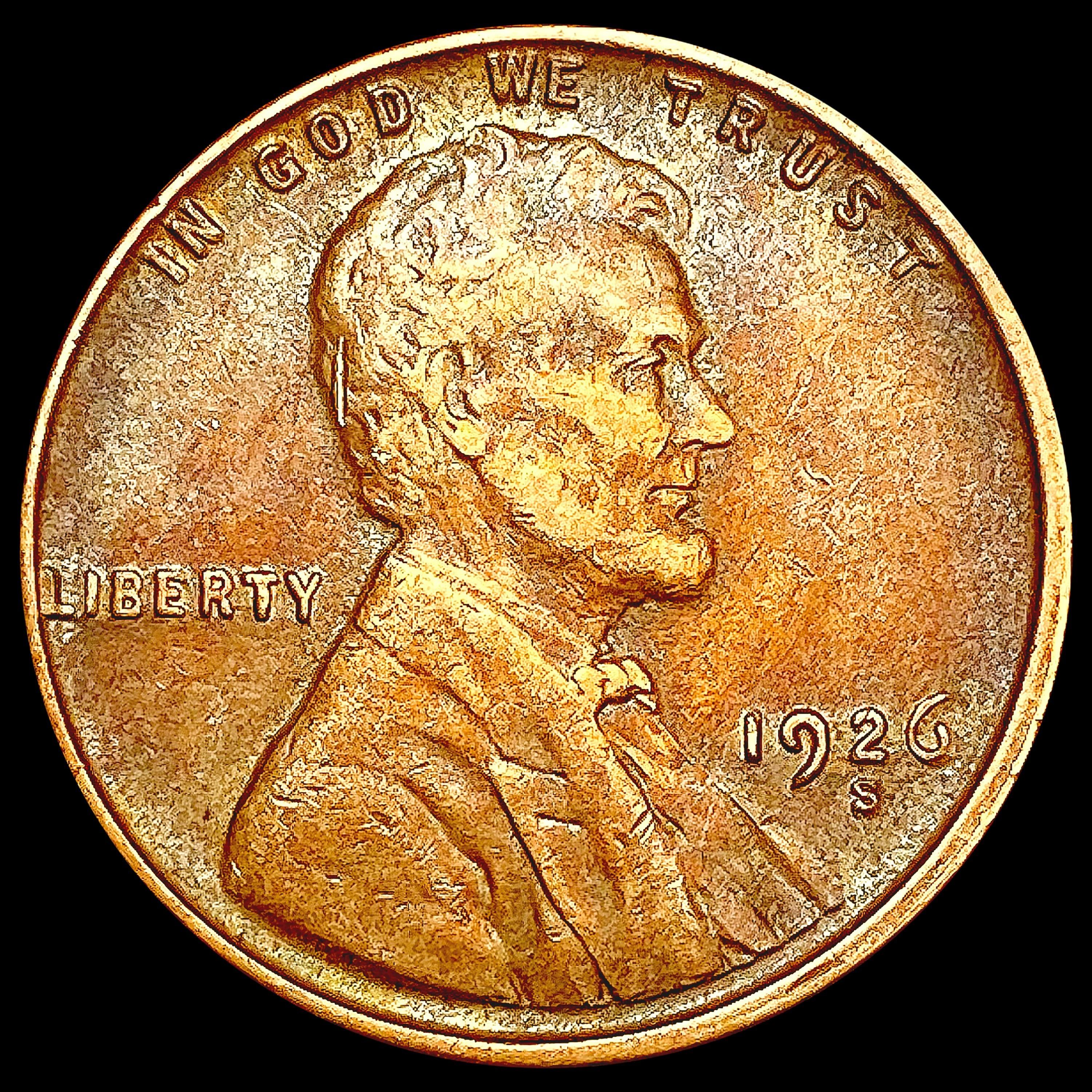 1926-D Wheat Cent CLOSELY UNCIRCULATED