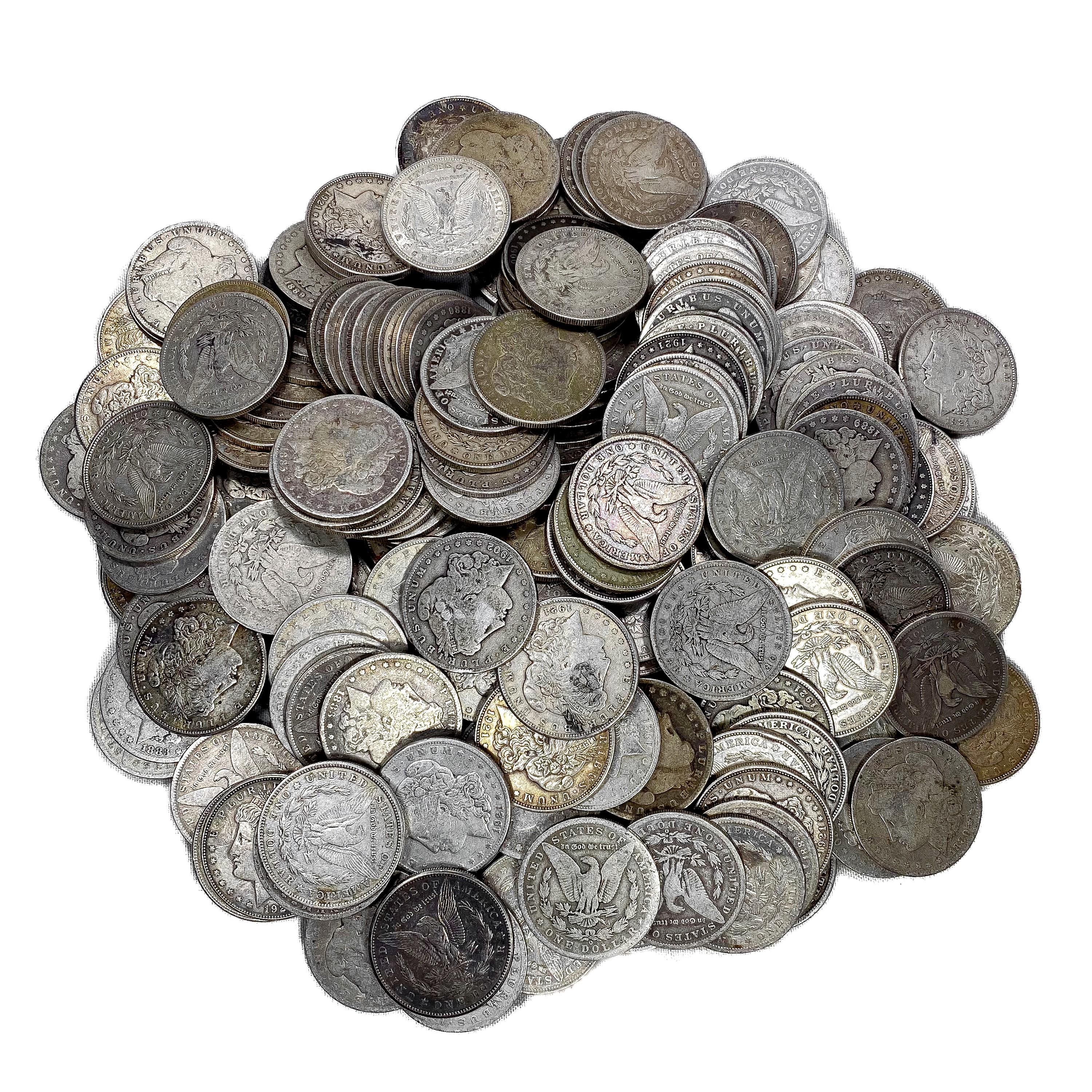 1879-1921 Collection of Morgan Silver Dollars [200