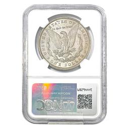 1895-O Morgan Silver Dollar NGC AU53