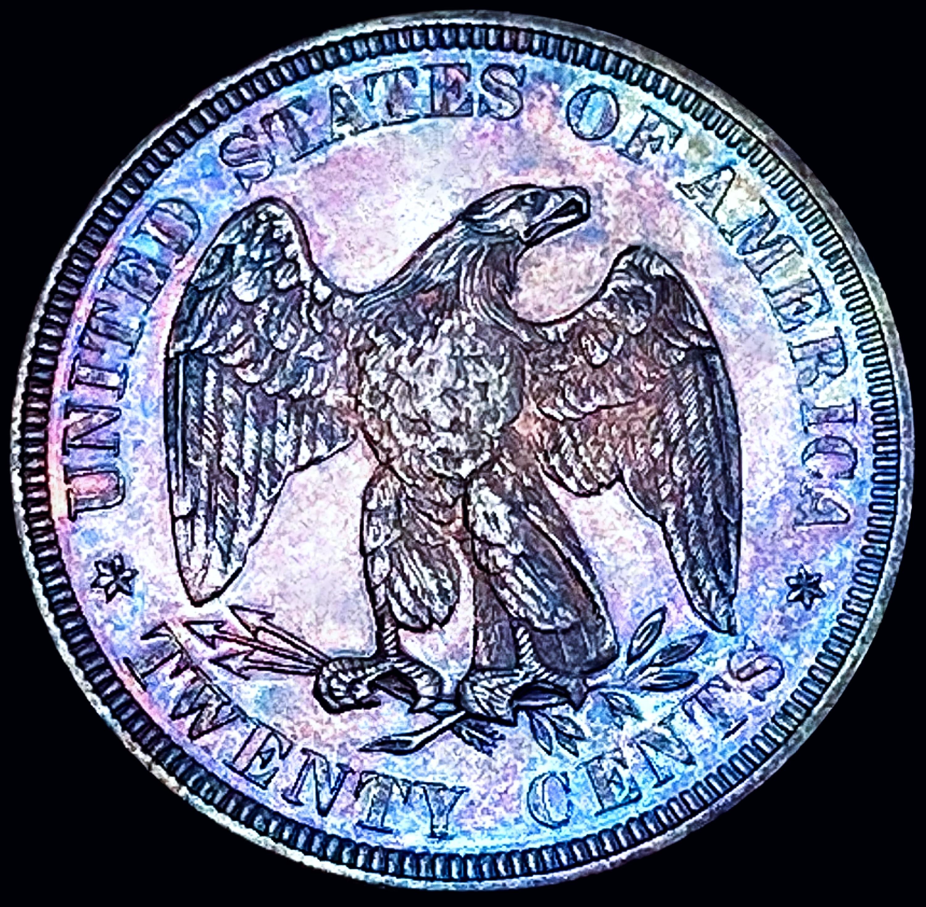 1875 Twenty Cent Piece GEM PROOF
