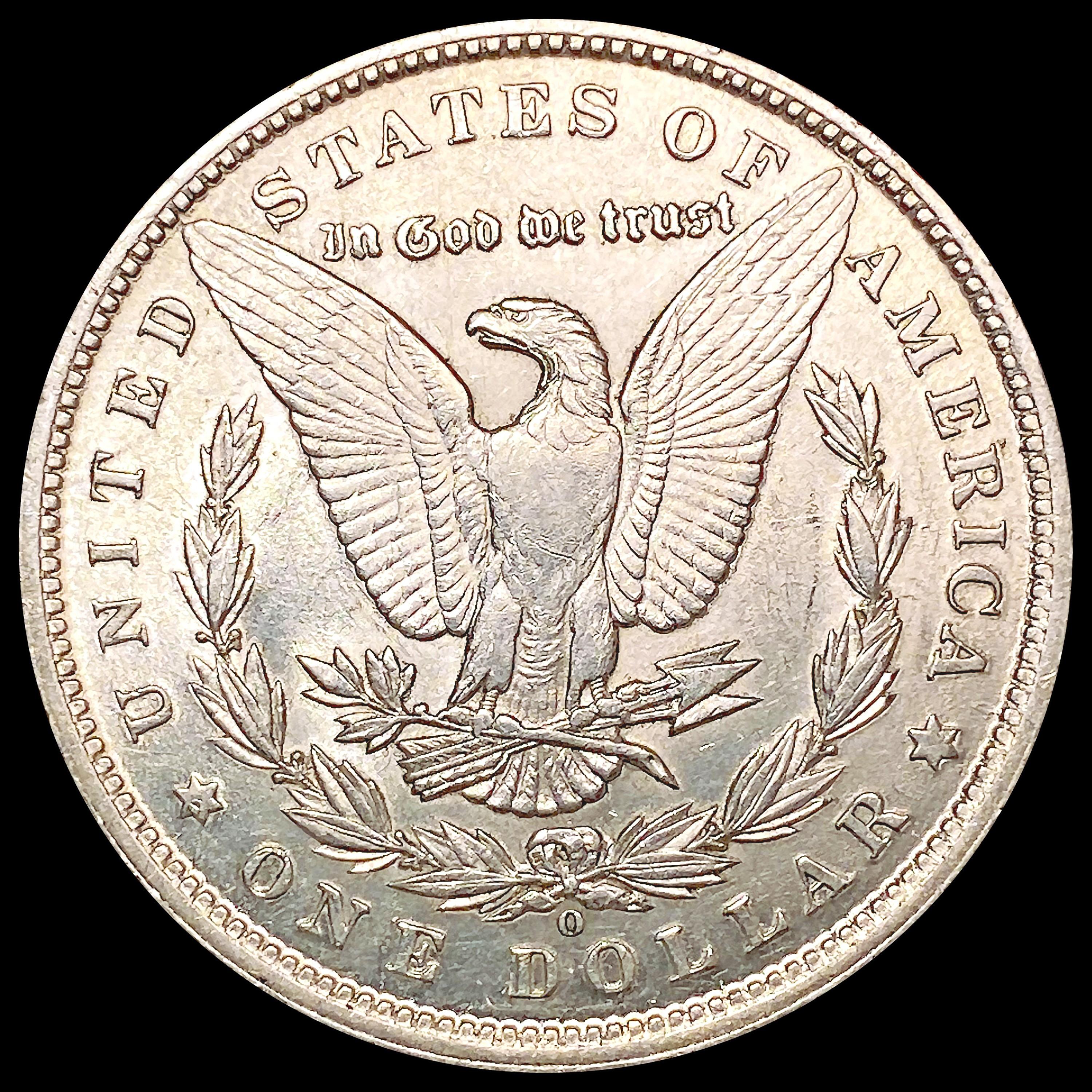 1890-O Morgan Silver Dollar GEM BU