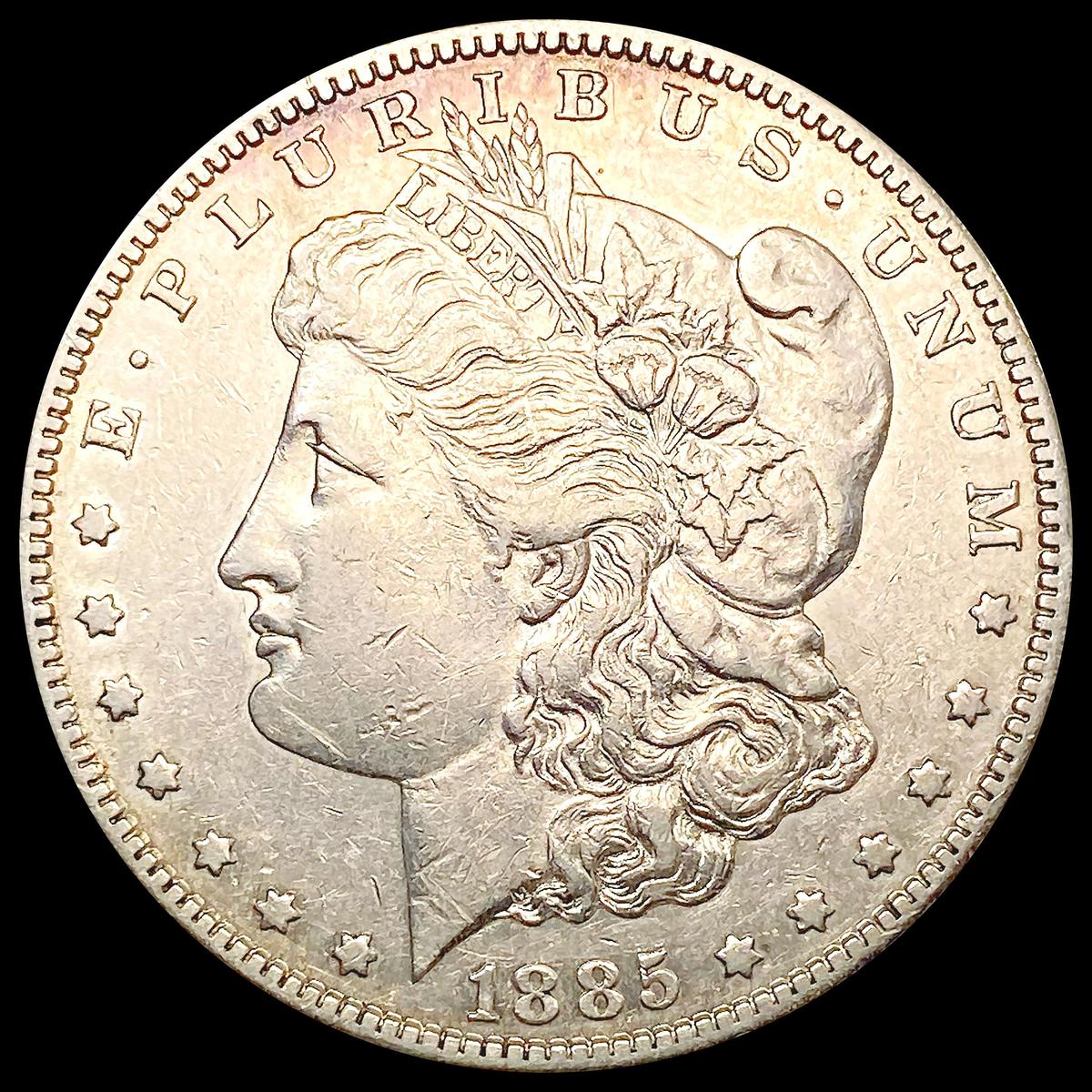 1885-S Morgan Silver Dollar CLOSELY UNCIRCULATED