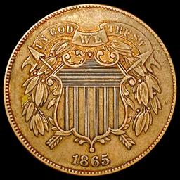 1865 Two Cent Piece CLOSELY UNCIRCULATED