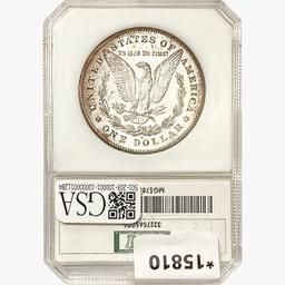 1878-S Morgan Silver Dollar PCI AU58