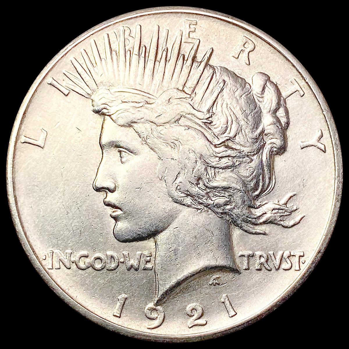 1921 Silver Peace Dollar CLOSELY UNCIRCULATED