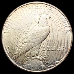 1928-S Silver Peace Dollar CLOSELY UNCIRCULATED