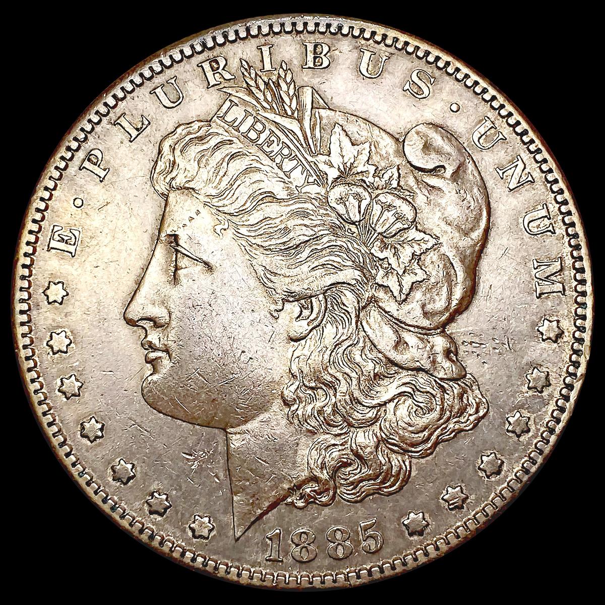 1885-S Morgan Silver Dollar CLOSELY UNCIRCULATED