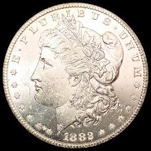 1882-CC Morgan Silver Dollar GEM BU
