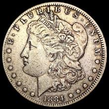 1884-CC Morgan Silver Dollar CLOSELY UNCIRCULATED