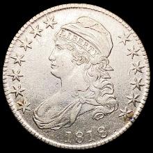 1818 Capped Bust Half Dollar CLOSELY UNCIRCULATED