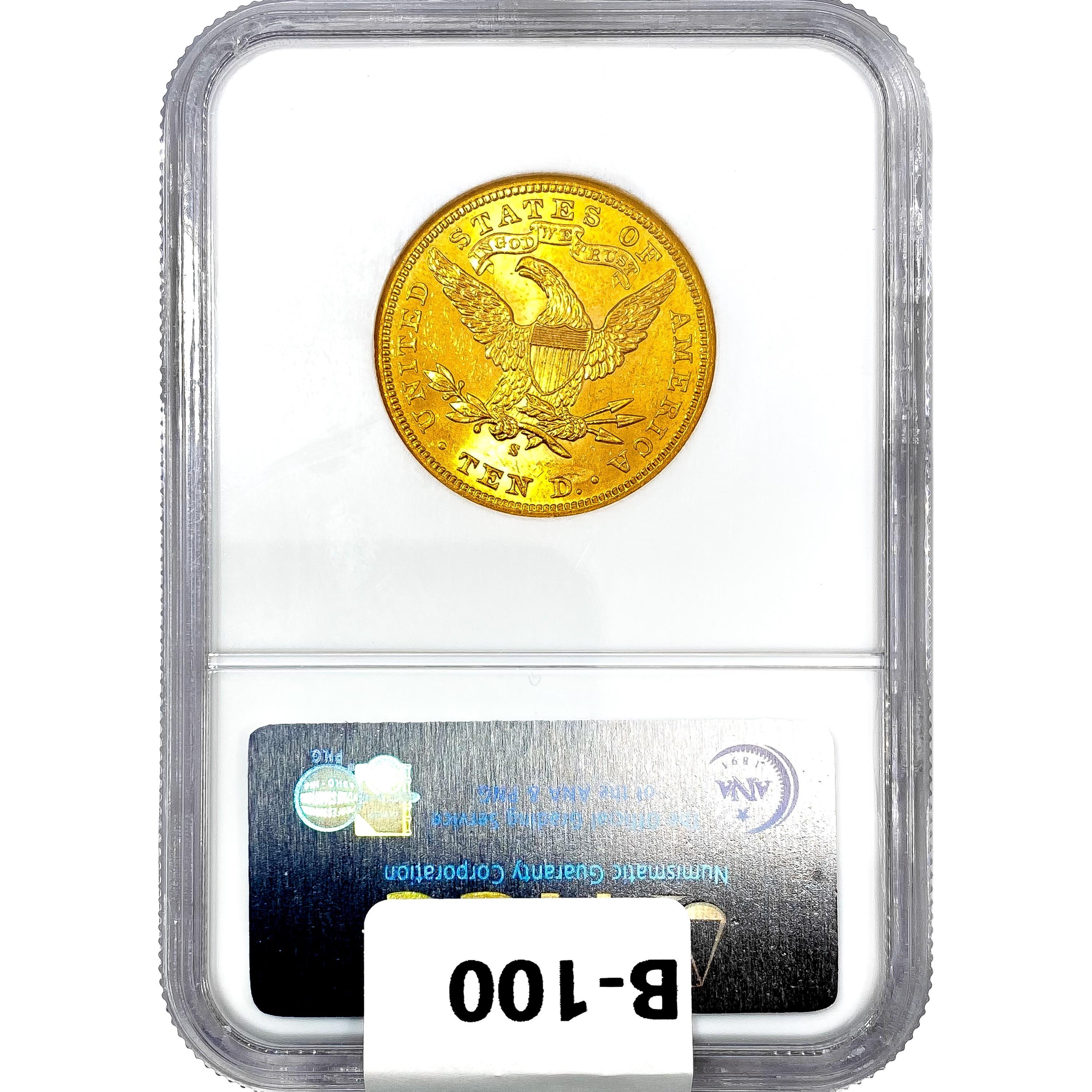 1901-S $10 Gold Eagle NGC MS64
