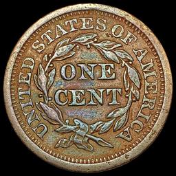 1849 Braided Hair Large Cent NEARLY UNCIRCULATED